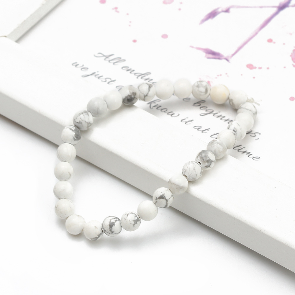 Fashion Palm Eye Agate Beaded Bracelets 1 Piece