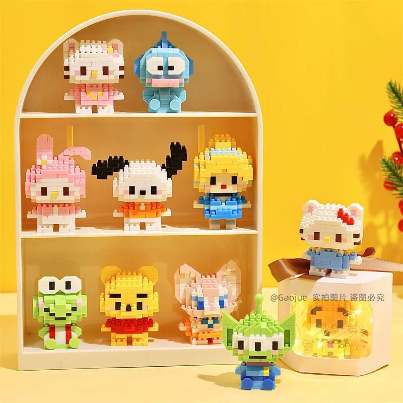 Hello Kitty, hello kitty, мультфильм конструктор, игрушка, мелкие части
