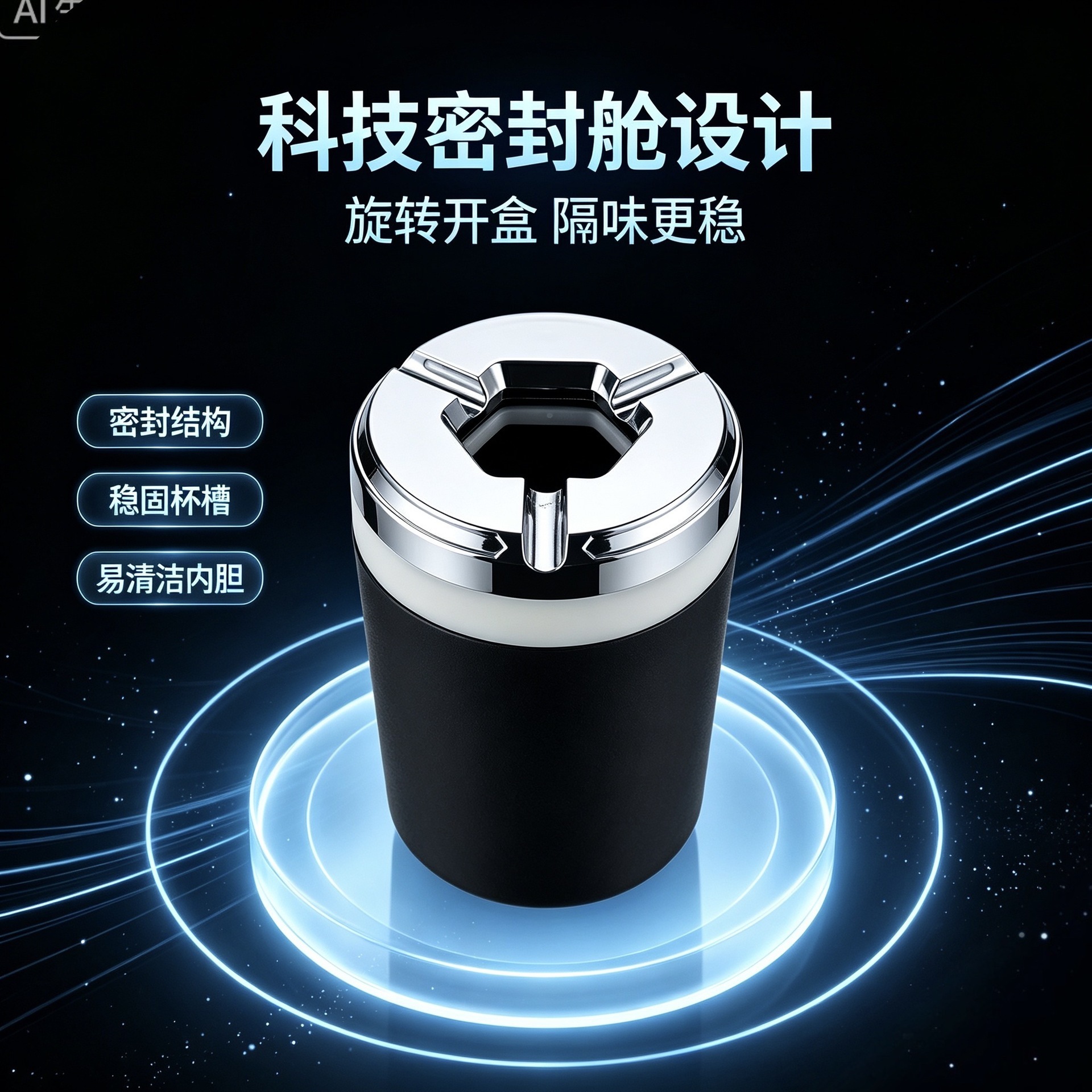 creative, high-end in-car ashtray, Car ashtray