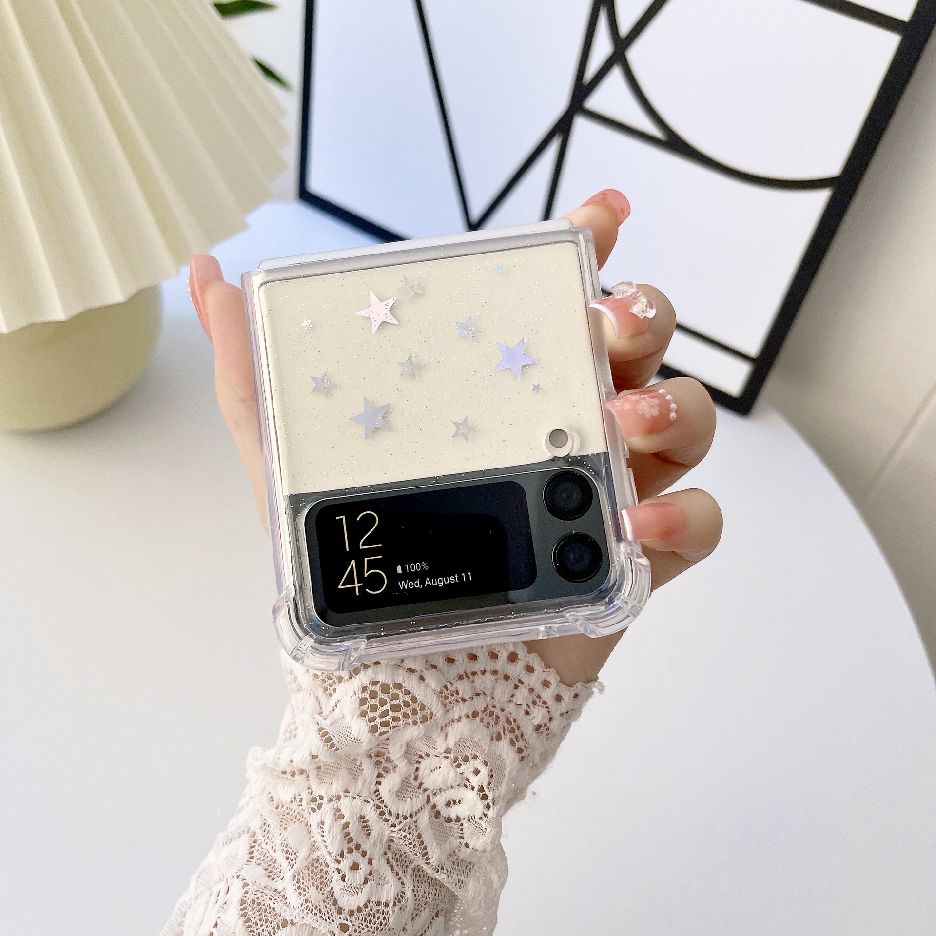 Title 9, Dropped Star Love Phone Folding Protective Case...