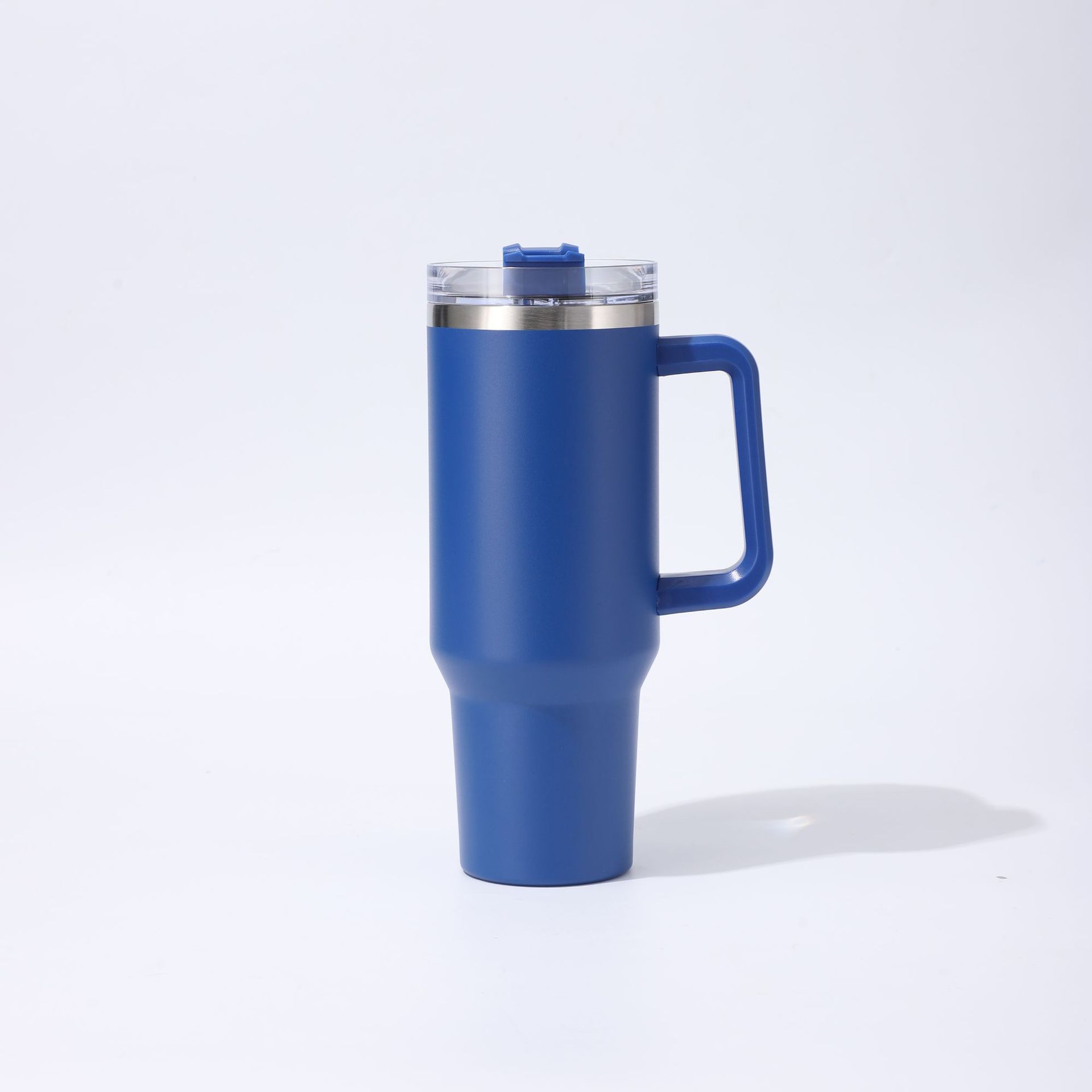 Isolierte Trinkflasche Mit Henkel Und Strohhalm Für Unterwegs_voghion.com