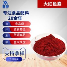 大红色素 食品级 水溶性着色剂深红 大红 中国红饵料 25kg/桶