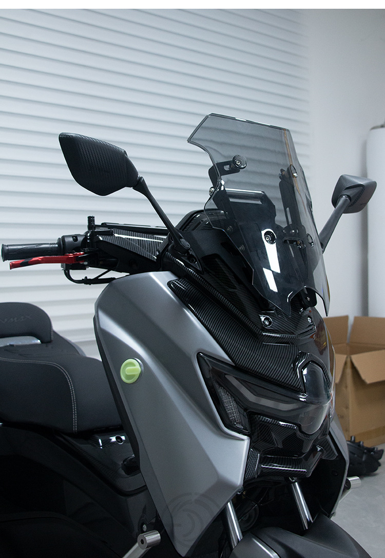 Suitable for 25 Models of Yamaha Nmax155 Modified Rearview Mirror Forward-Moving Bracket, Windshield Heightening Extension Crossbar Accessories