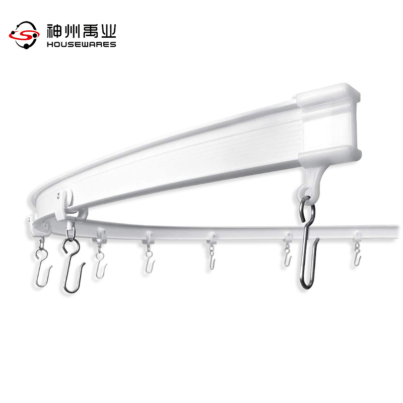 Amazon Curtain Track Curved Rail Balcony Bay Window Arc-Shaped U-Shaped Bendable L-Shaped Track Thickened Easy-To-Install Window Rail Amazon Curtain Track Curved Rail Balcony Bay Window Arc-Shaped U-Shaped Bendable L-Shaped Track Thickened Easy-To-Install Window Rail
