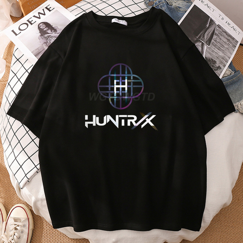 狩魔女グループ周辺プリントラウンドネック半袖外国貿易夏カジュアルスポーツトップスルーズTシャツヨーロッパとアメリカのトレンド|undefined