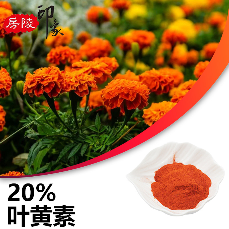 叶黄素20%万寿菊提取物葉黃素Lutein食品着色剂胡萝卜醇127-40-2