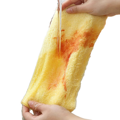 油利除洗碗巾正品加厚木纤维洗碗布不沾油神奇小抹布免洗洁精去油