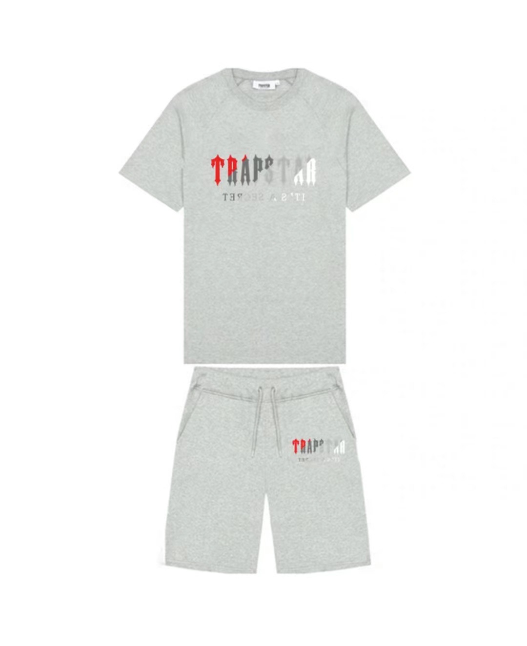 Conjunto de Verano 2025, Camiseta de Manga Corta y Pantalones Cortos, Estilo Casual, Versátil, Deportivo, Cuello Redondo, Delgada, Unisex, Dos Piezas