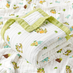 Newborn Baby Washcloth Cotton Gauze Baby Blanket for Swimming Children Six-Layer Cover Blanket Towel Manufacturer Wholesale