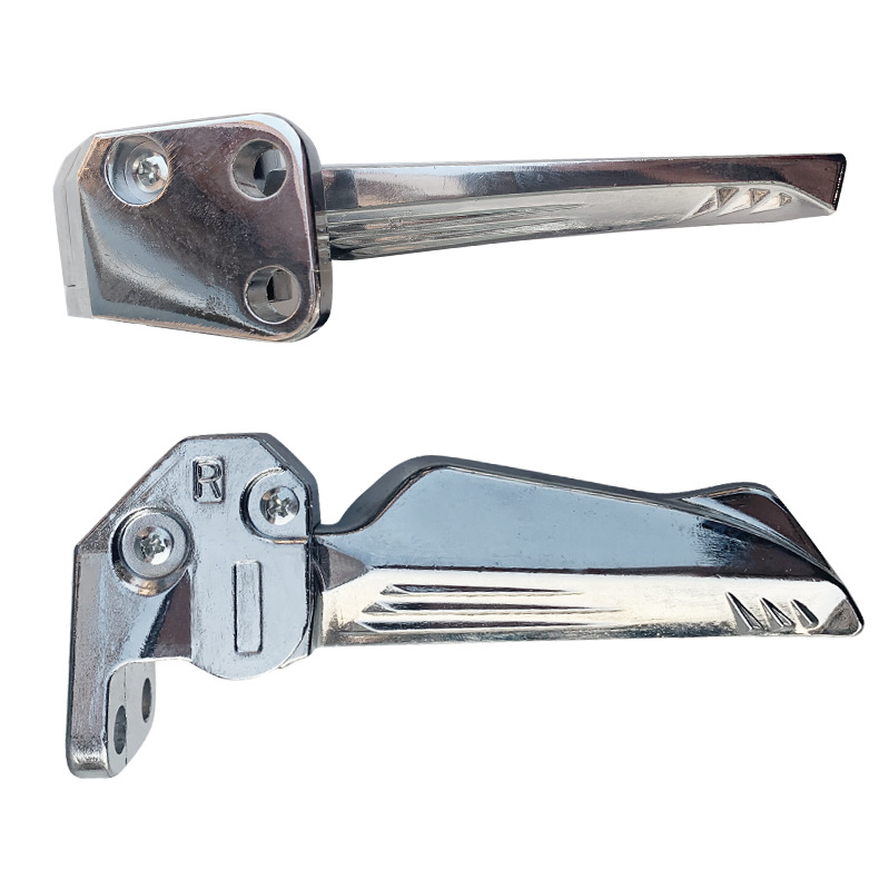 Can be used for the rear seat of the third and fourth generations of the Wolf Warriors Linhai Hongtu electric car to fold and shrink aluminum pedals