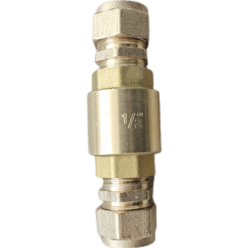 GJU84 points aluminum-plastic pipe check valve 1216 double-connected water stop valve check valve anti-backwater card sleeve 1620 20