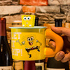 Cartoon sponge children's coffee ceramics, Birthday gift