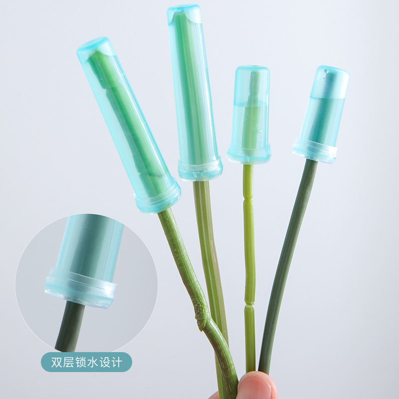 Ramo de flores suministros de preservación tubo nutrición flor materiales de embalaje al por mayor flor tubería de retención de agua