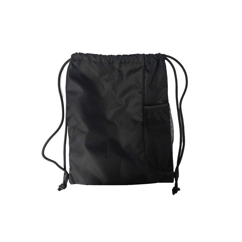 Bolsa de almacenamiento de tela Oxford con patrón de fútbol impermeable al por mayor bolsillo con cordón deportivo personalizado mochila con cordón bolsa con cordón