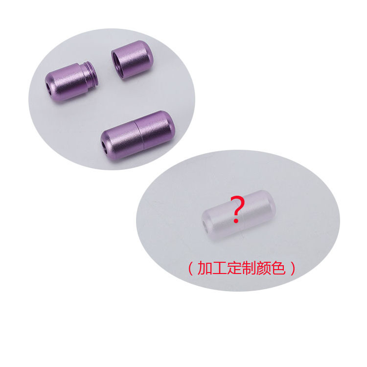 メーカー直販カラーカプセルバックルアルミ合金怠け者カプセルバックル