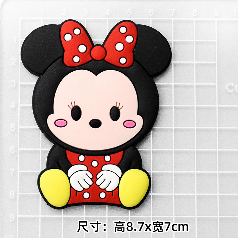 大小ミッキーミニーミッキーマウス DIY 漫画装飾アクセサリー携帯電話ケースパッチ下駄スリッパバックルステッカー|undefined