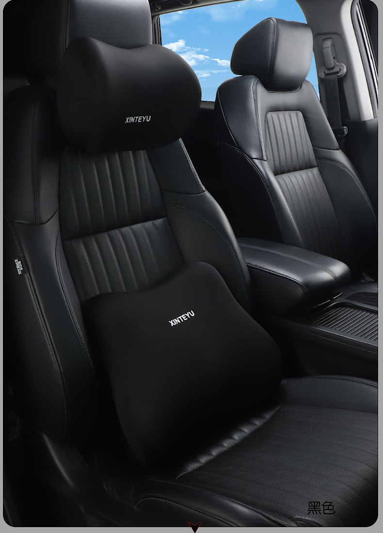 Car Lumbar Support Car Driving Headrest Seat Backrest Car Cushion Driving Lumbar Support Waist Support Pillow Lumbar Support