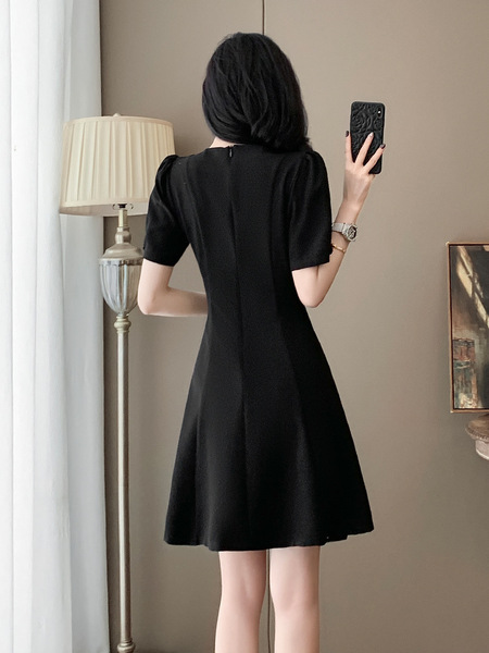 Summer black dress