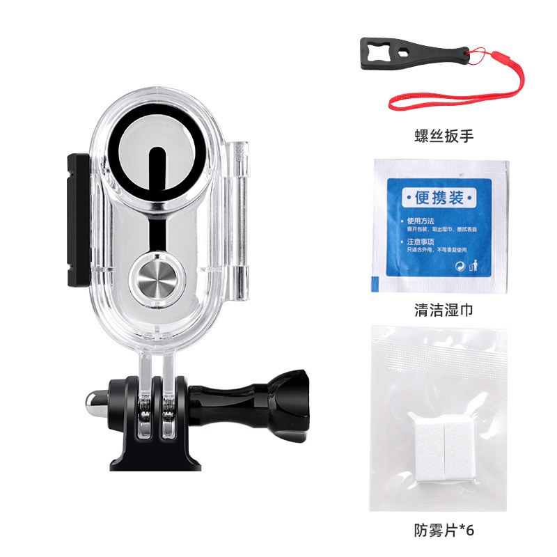 Adecuado para insta360 Go3 pulgar Cámara impermeable Shell de una pieza de entrega al por mayor