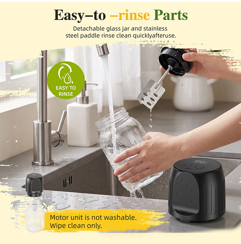 1.5L Butter Mixer Amazon Best Seller Electric Mixer Kitchen Breakfast Large Capacity Butter Mixer