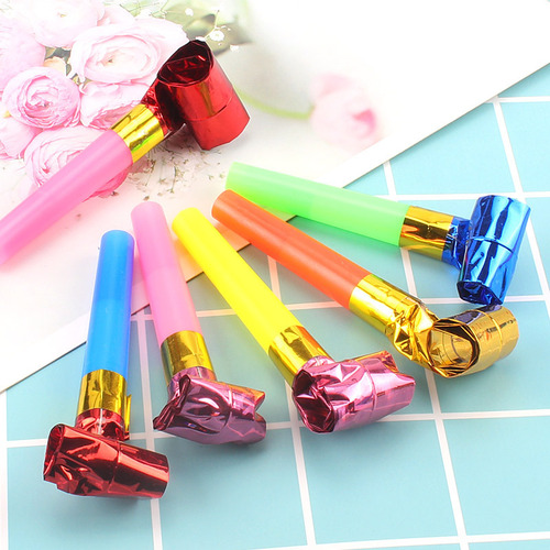 Cute Dragon Whistle Telescopic Whistle Blowing Roll Birthday Party Party Fun Horn Cheer Props Wholesale