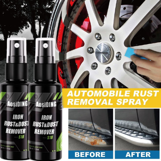 AosiDING rust remover iron powder remover car paint white car rust remover does not damage the paint rust car paint cross border