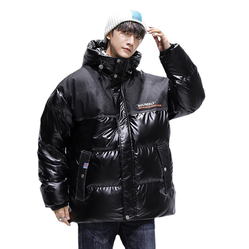 2023 nuevos productos de invierno frío abrigo de algodón de moda pareja ropa de algodón gruesa chaqueta de pan abrigo