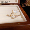 Cute advanced one size fashionable ring, trend jewelry, accessory, high-quality style, light luxury style