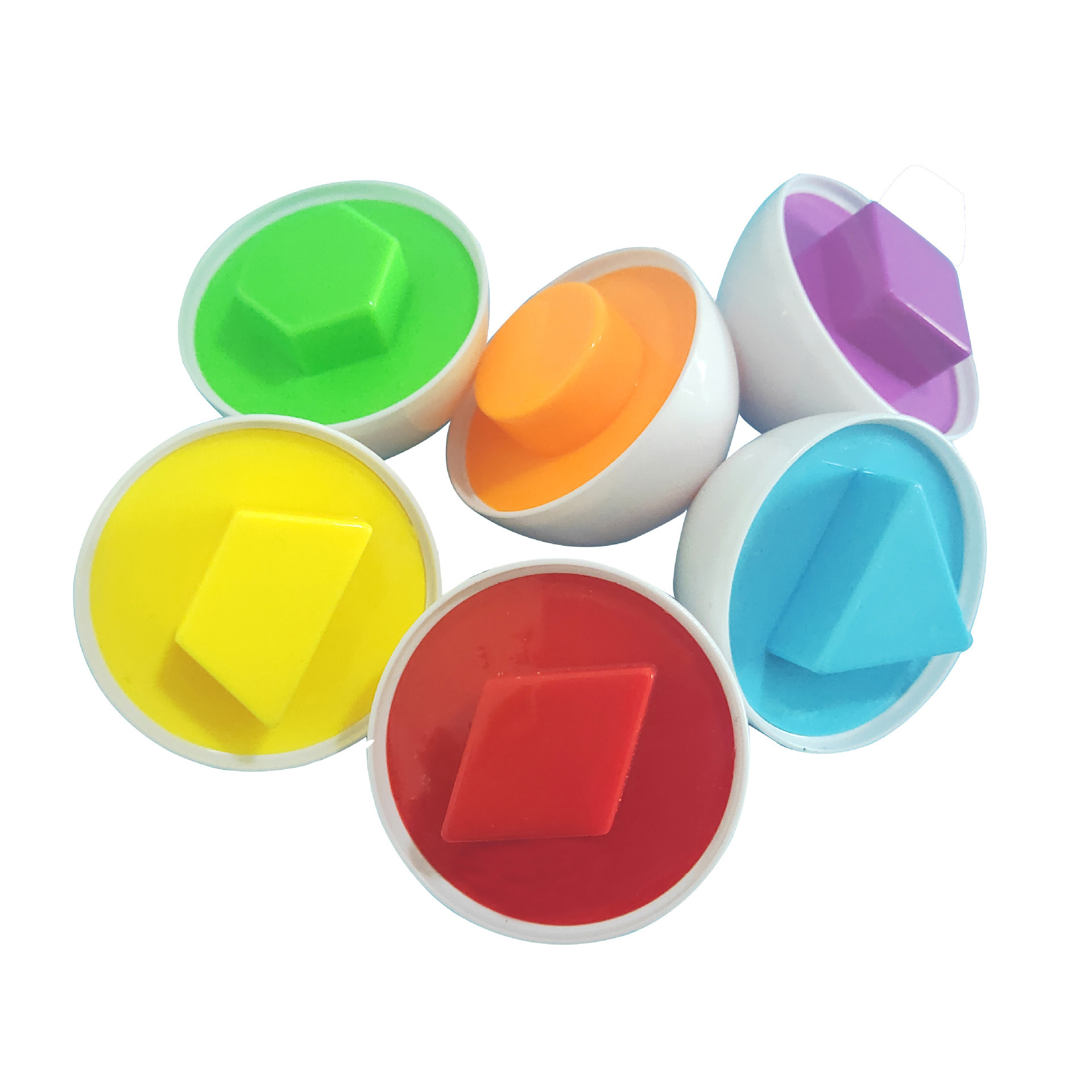 Juguetes educativos al por mayor a juego huevo inteligente huevo torcido montaje bloques de construcción fabricantes OPP bolsa