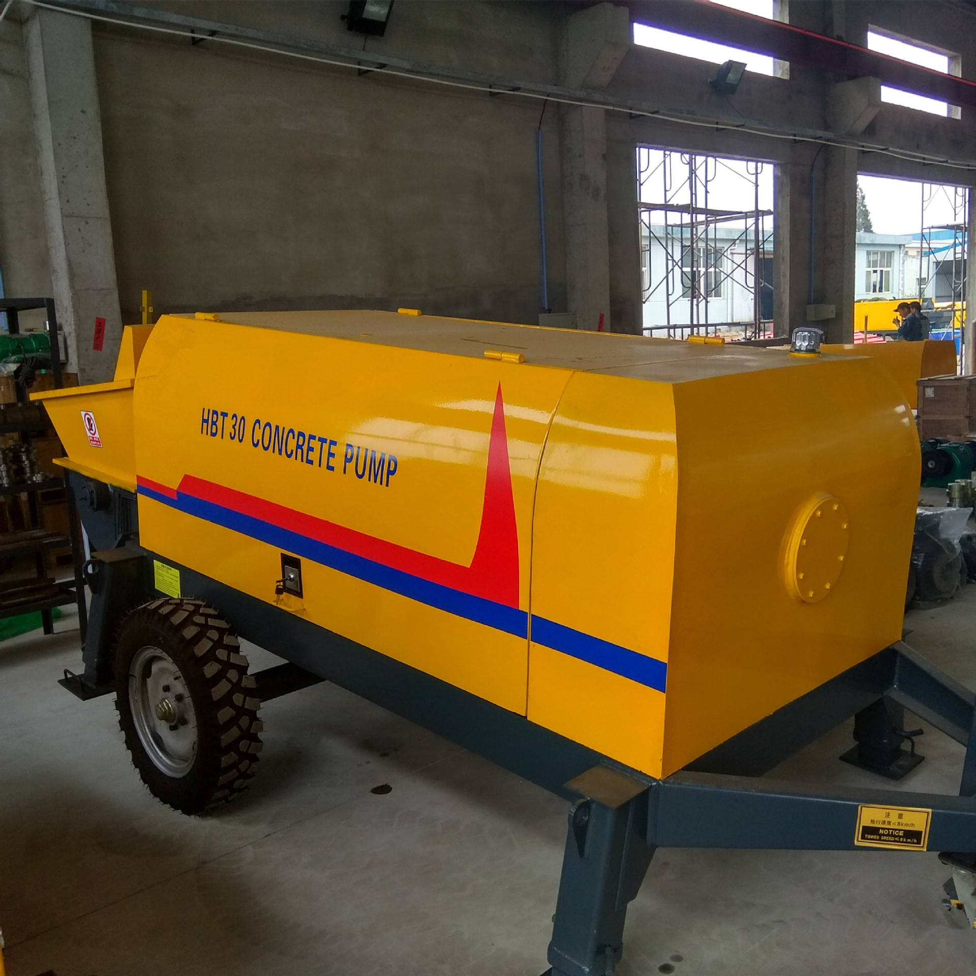 微型混凝土输送泵 细石泵 二次构造柱泵小型细石混凝土输送泵