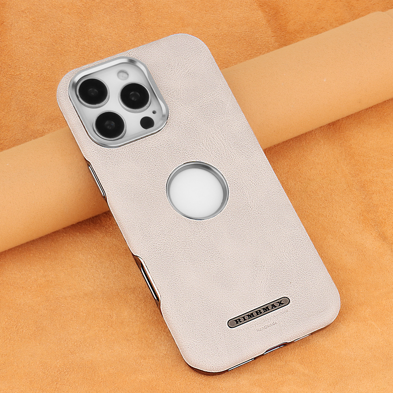 Ốp lưng da từ tính chống rơi cho iPhone 16 Pro Max, 15, 14 họa tiết sáp dầu cao cấp — màu đen quý phái, quý ông màu xanh, Màu nâu thanh lịch, nâu mocha chi tiết 12