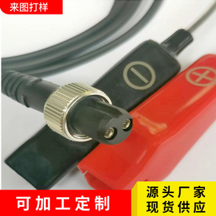 Popular Dawa Electric Fishing Reel Power Cord Fishing Winch Flat Wire Adapter Cable Pure Copper Crocodile Clip Connection Cable