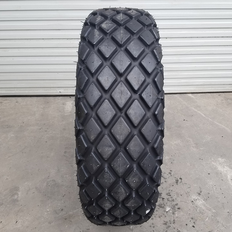 供应压路机轮胎 全新正品14.9-24 R-3菱形尼龙工程机械轮胎