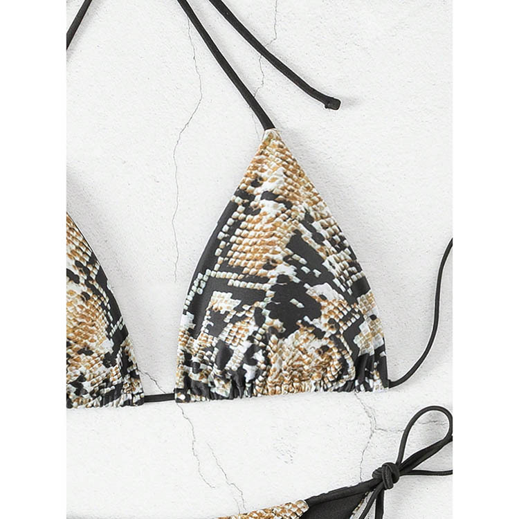 Leopard Bikini Set Für Damen Sexy Zweiteiliger Badeanzug_voghion.com