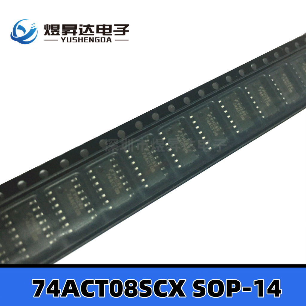 74ACT08SCX SOP14 74ACT08 集成芯片IC 欢迎洽谈