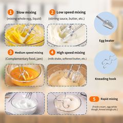 sokany6627打蛋器 電動家用烘焙手持打蛋機蛋糕攪拌器奶油打發器