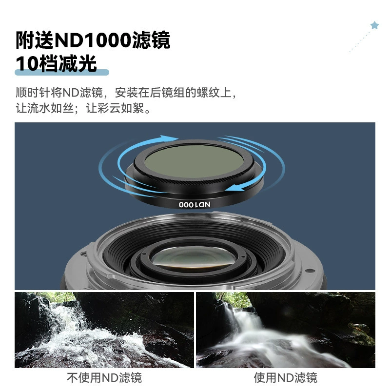 Объектив, совместим с Sony/Canon/Nikon, оптика 7.5mm