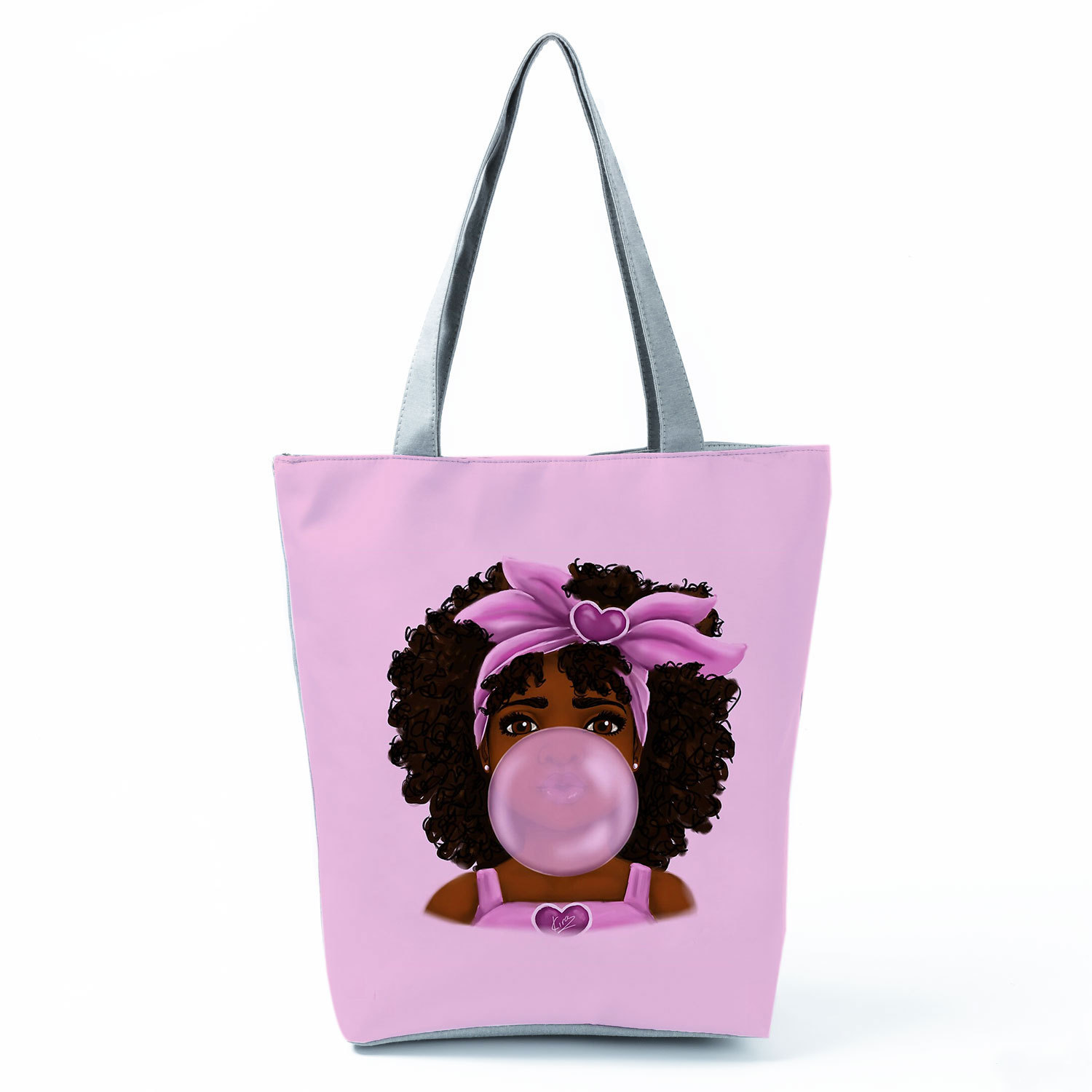 101g Weight Polyester Lining Material Zipper Closure Type Double Shoulder Straps Strap Type Tote Bag Bags Type Shopping Occasion Polyester Material Women's Backpack Backpack Portrait Pattern All Seasons Season Women'S Gender Vacation Style Square Shape Medium Size Women's Vacation Portrait Polyester Shopping Bags