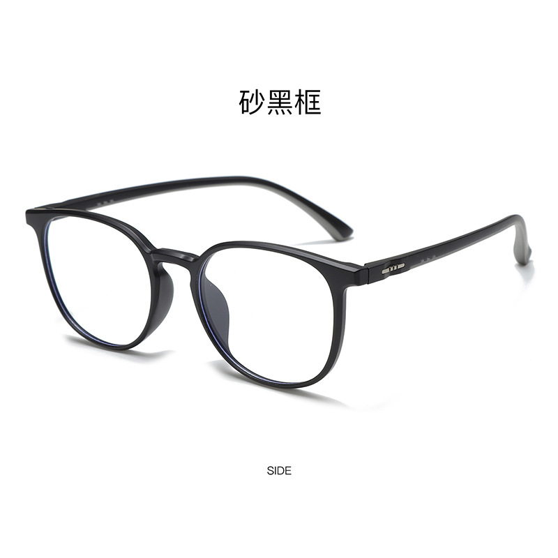 Marco de gafas deportivas colección TR90 anti-deslizante para hombres y mujeres, gafas de luz plana, gafas juveniles anti-luz azul