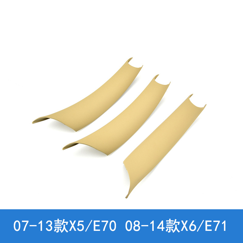 Armrest, handle, handle — BMW Handle E70 E71 F15 - old-x5-x6-beige-handle-3-piece-set-e70e71