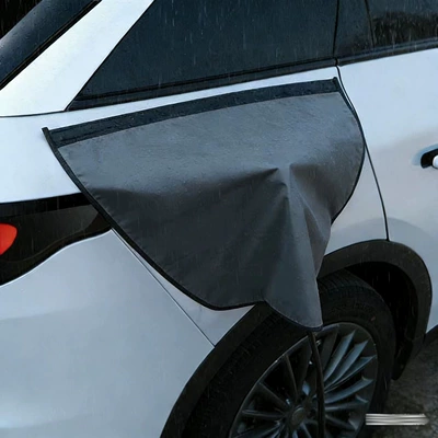 Oxford Cloth Charging Gun Rain Cover for New Energy Vehicles, Electric Cars, and Car Charging Ports, Waterproof Cover Accessories (Other Automotive Exterior Supplies) - grey-driving-small-balls
