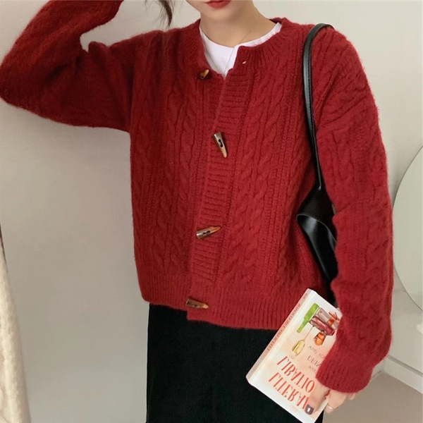 Japanese short demi-season sweater