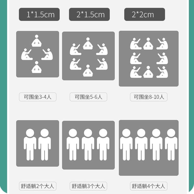 野餐垫600D牛津布 户外野餐布防水野餐毯地垫防潮垫 春游厂家