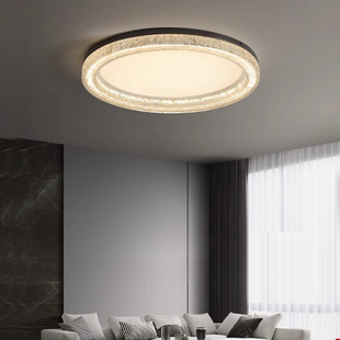 All-copper Italian minimalist living room ceiling lamp modern light luxury high-level atmospheric living room main lamp whole house lighting package