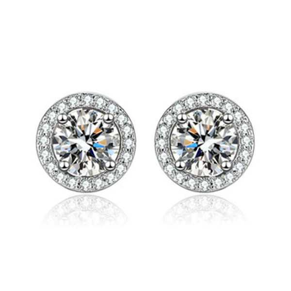 ED-61 round bag earrings a carat