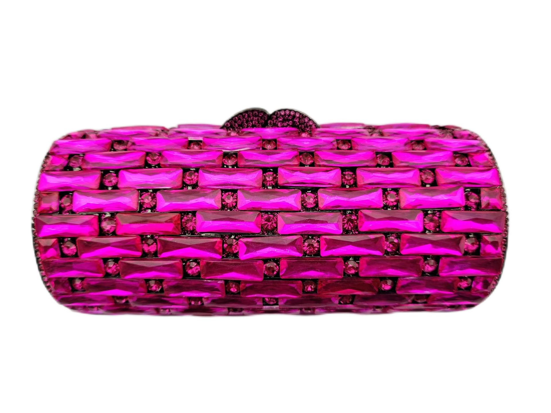 Nuevo hueco diamante caja dura bolsas de banquete bolsas de diamantes bolsas de diamantes de mano Bolsas de diamantes de diamantes