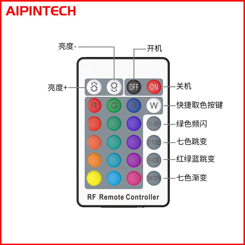 落書きビーコンbluetoothミニスマートledコントローラrgbwライトバー落書きブルートゥースコントローラ|undefined