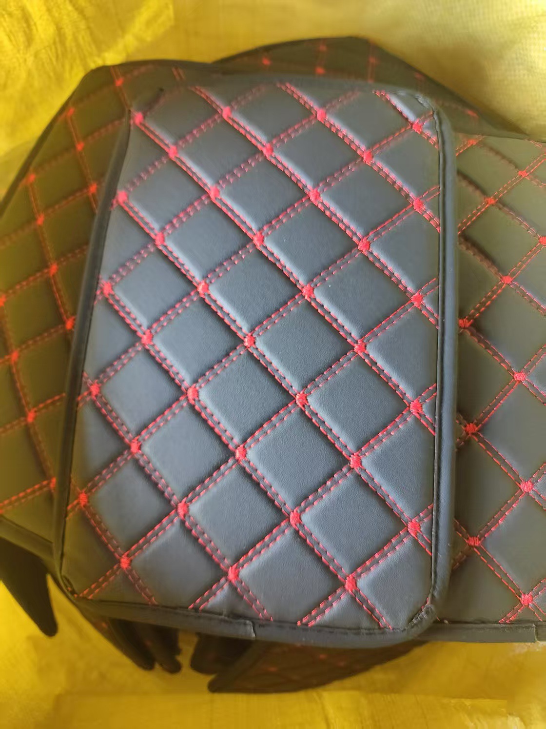Cross-Border Car Armrest Box Pad, Heightening Pad, Multi-Functional Storage Bag, Central Armrest Box Protection Pad, Mesh Anti-Slip