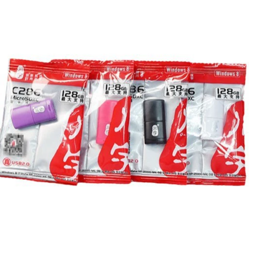 Chuanyu reader C286 mobile phone reader TF mini card reader Micro SD special USB card reader 2.0