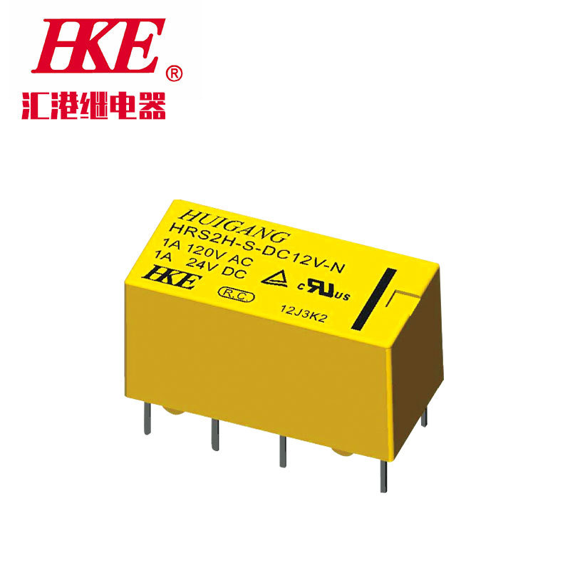 HRS2H汇港HKE品牌HRS2H-S-DC12V-N超小型信号继电器